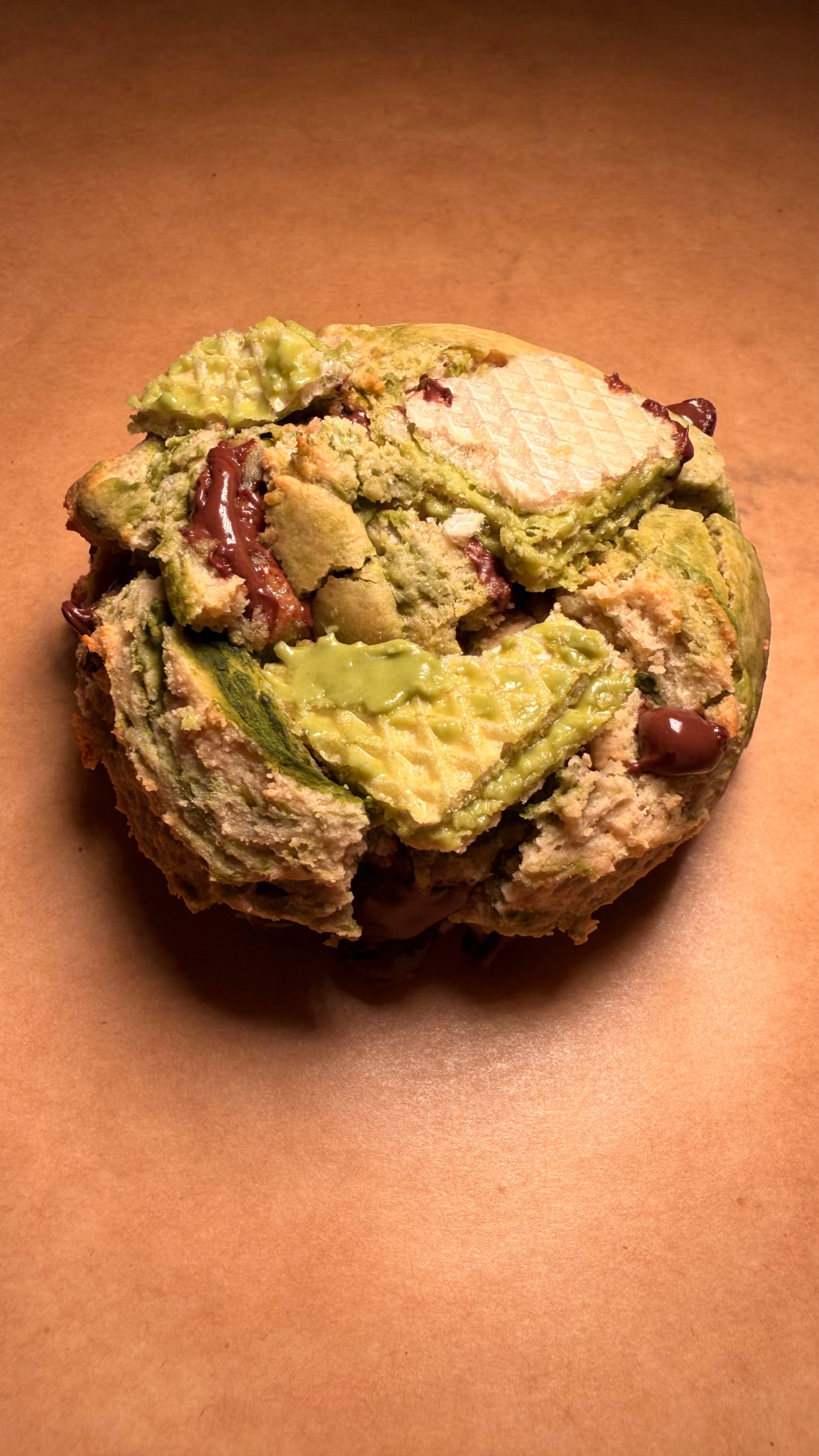 matcha wafer