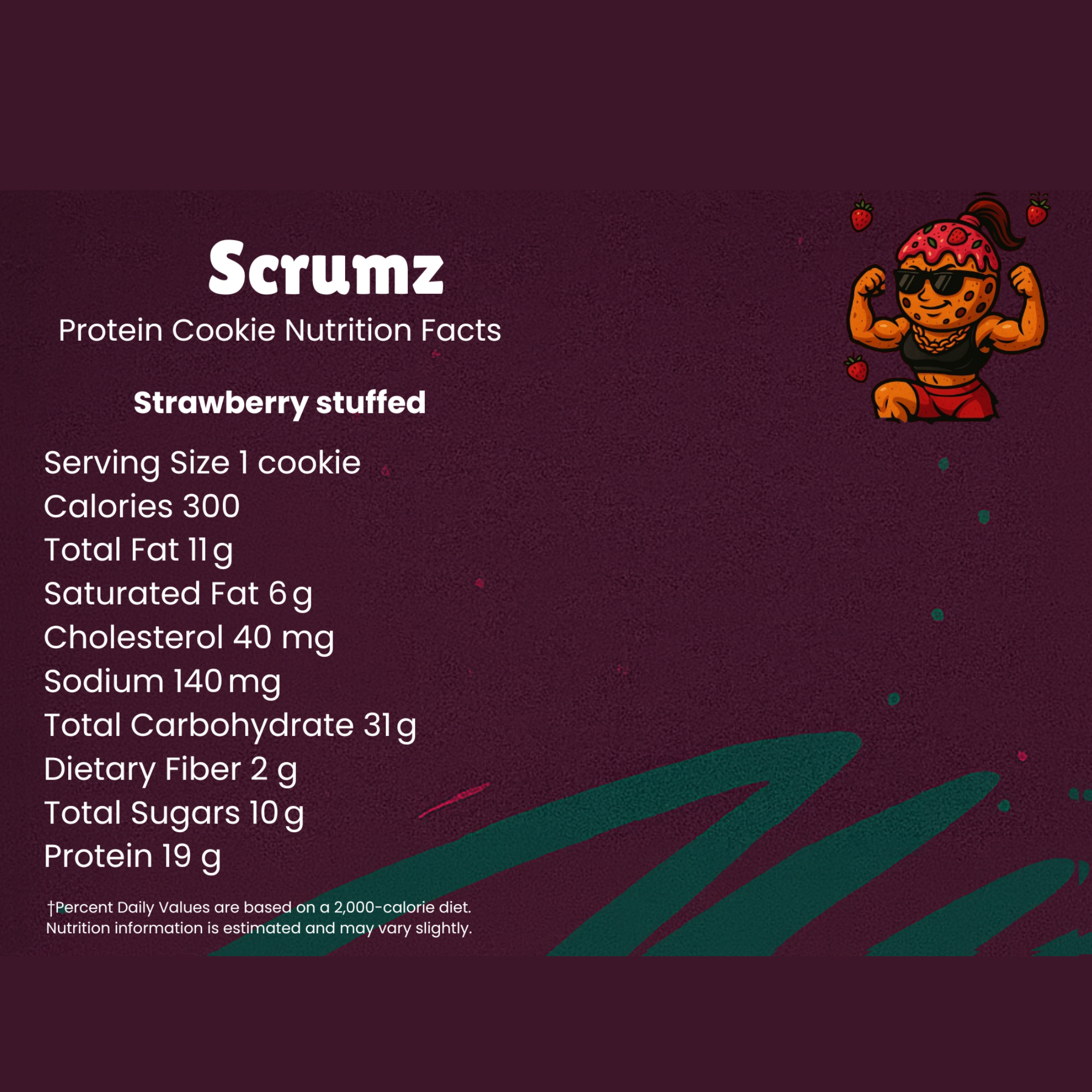 LIMITED EDITION strawberry stuffed